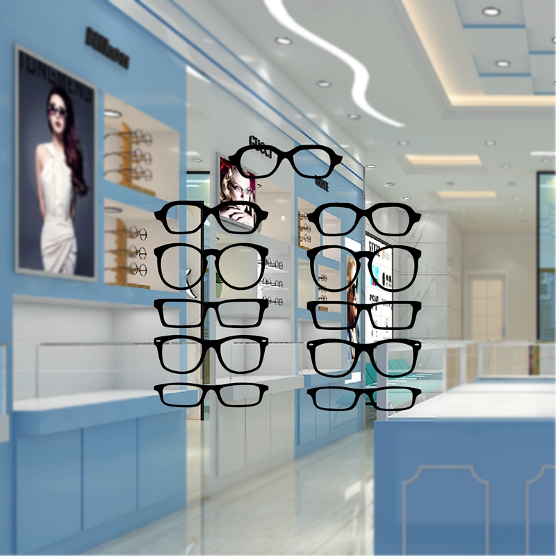 Art Craft Glasses - Kacamata Hipster Strip Vinil Stiker Dinding