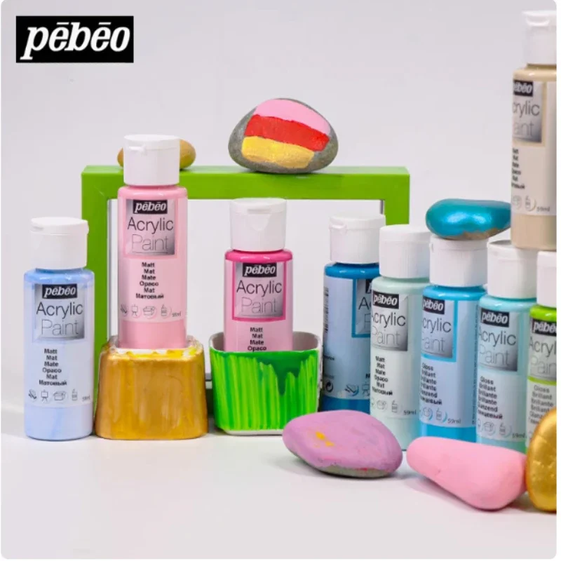 Acrylic Pour Paint - PEBEO DECO Cat Akrilik 59Ml/Botol Warna