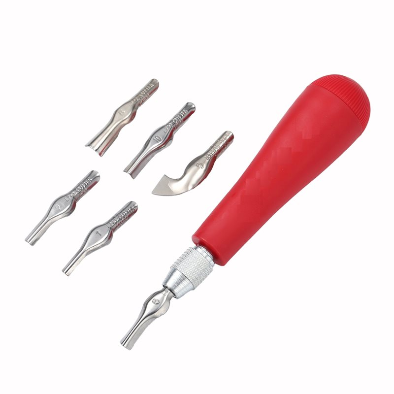 Linocut Carving Tool - 【ORNAMENT】Alat Pemotong Linocut - Untuk Pencetakan