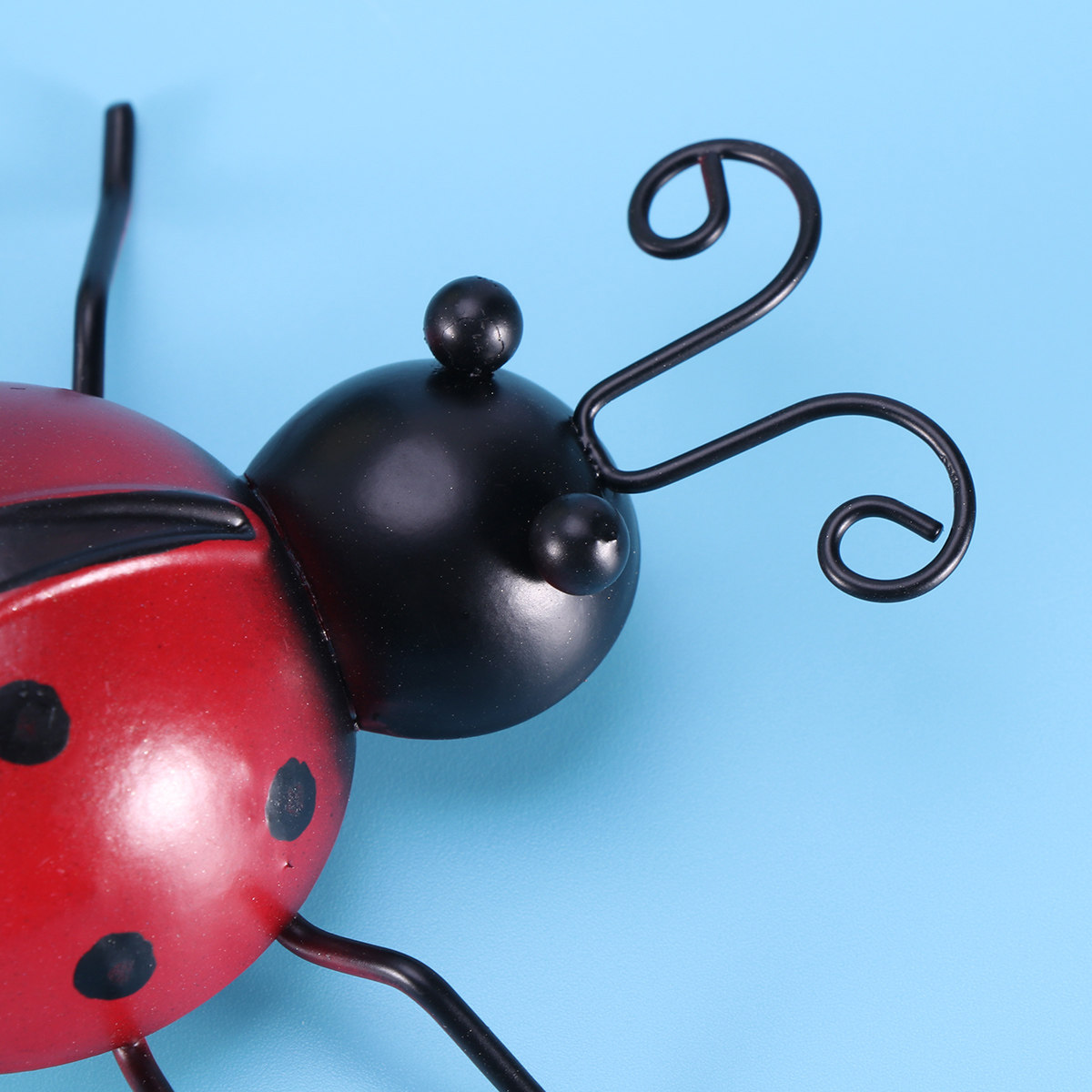 Art Craft Ladybug - 3 Buah Dekorasi Gantung Besi Seni