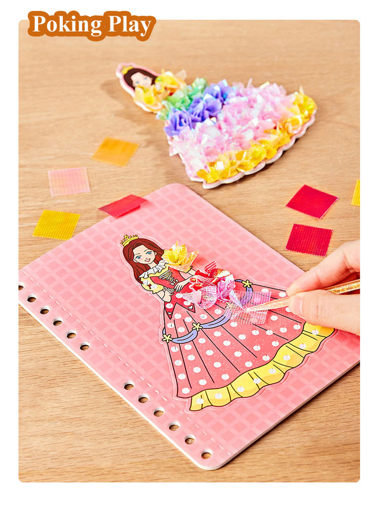 Art Craft Girl - Lukisan DIY stiker kerajinan mainan anak-anak