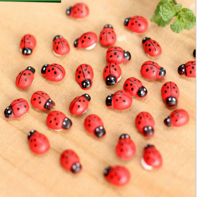 Art Craft Ladybug - 100 Buah Kupu-kupu Mini Berperekat untuk