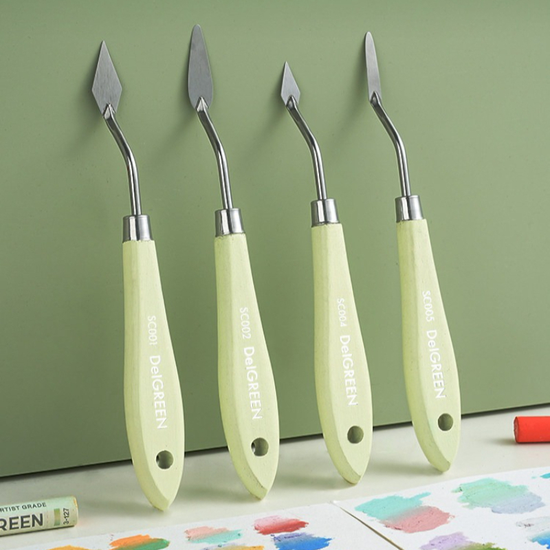Painting Knife Palette - Pisau Lukis Minyak Baja Tahan Karat,