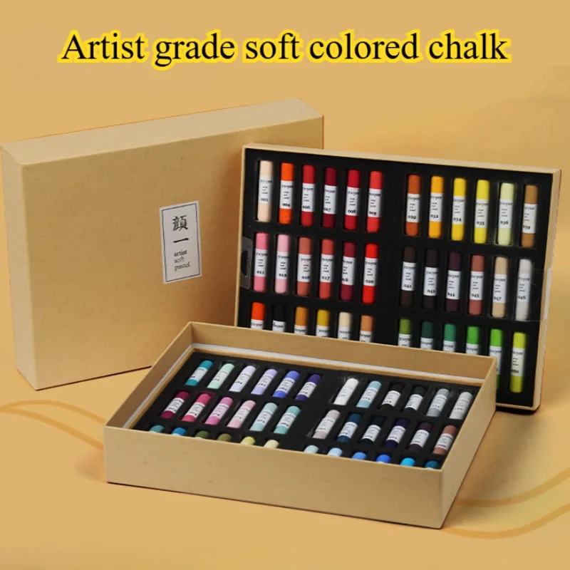 Chalk Pastel Set - Set warna 36/72 kelas seniman warna