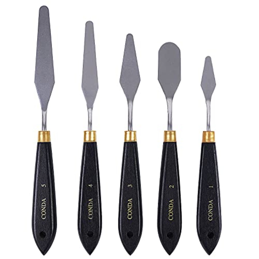 Painting Knife Palette - Pisau Palet Lukis Baja Tahan Karat