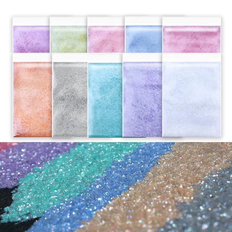 Resin Pigment Powder - Berlian berkilau Mica bubuk pigmen pewarna