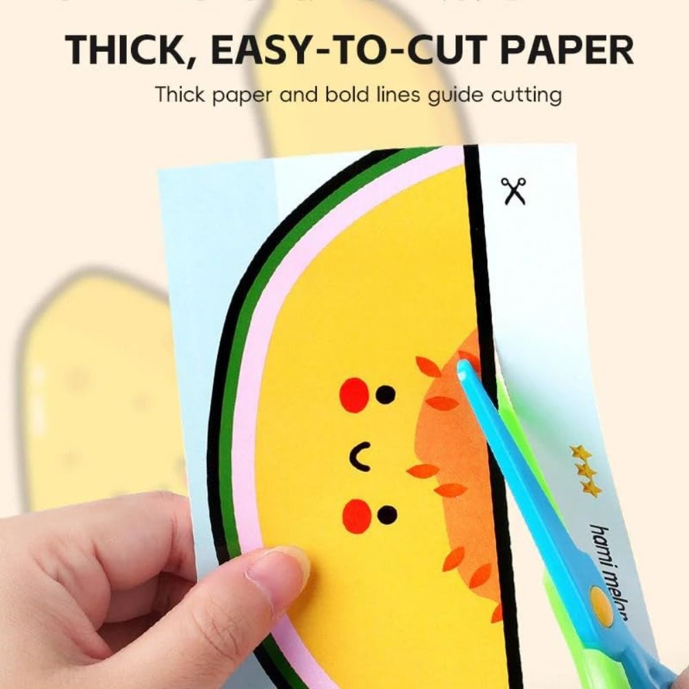 Art Craft Using Paper - Perlengkapan Potong Kertas untuk Anak dengan