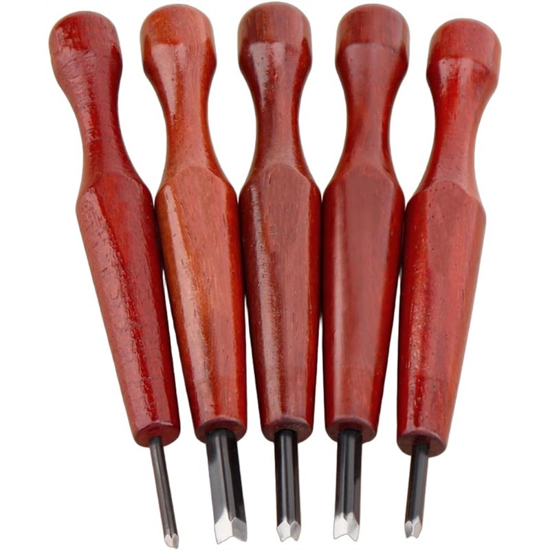 Linocut Carving Tool - A34R Pisau Pahat Kayu Segitiga Untuk