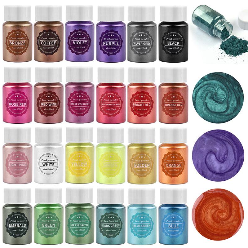 Resin Pigment Powder - 10Ml Epoksi Resin Pengisi Pigmen Pearlescent