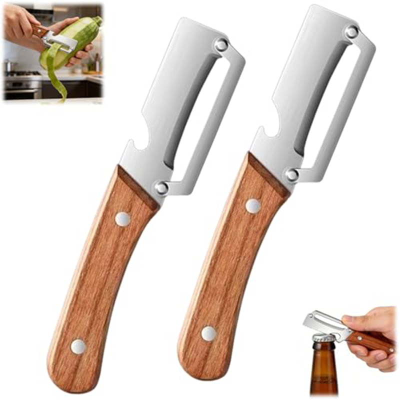 Art Craft Wood - Pengupas Sayuran Dapur dari Baja Tahan