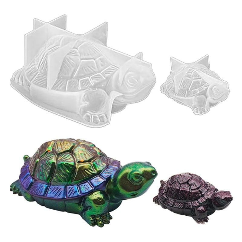 Art And Craft Nature - Cetakan Resin Kura-Kura 3D, Cetakan Kerajinan