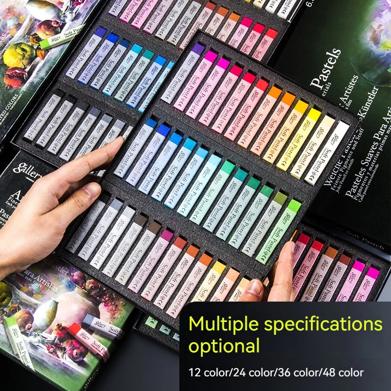 Chalk Pastel Set - 12/24/26/48/72 warna Pastel berminyak kapur warna