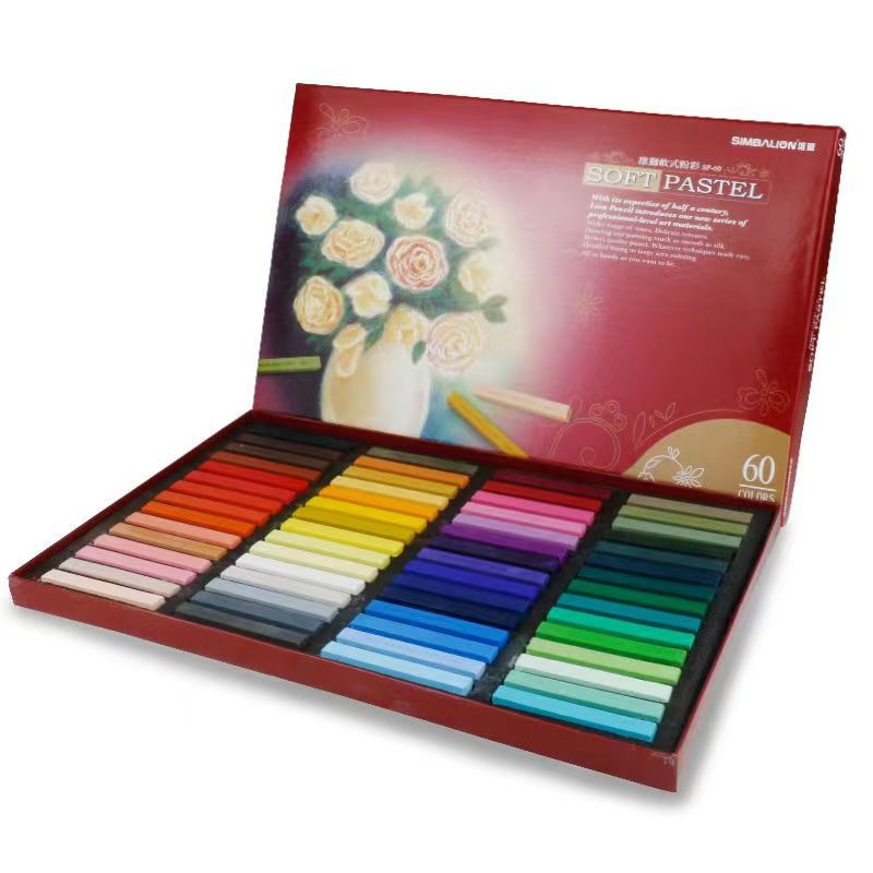 Chalk Pastel Set - Kapur warna lembut siswa 24/36/48/60 Set