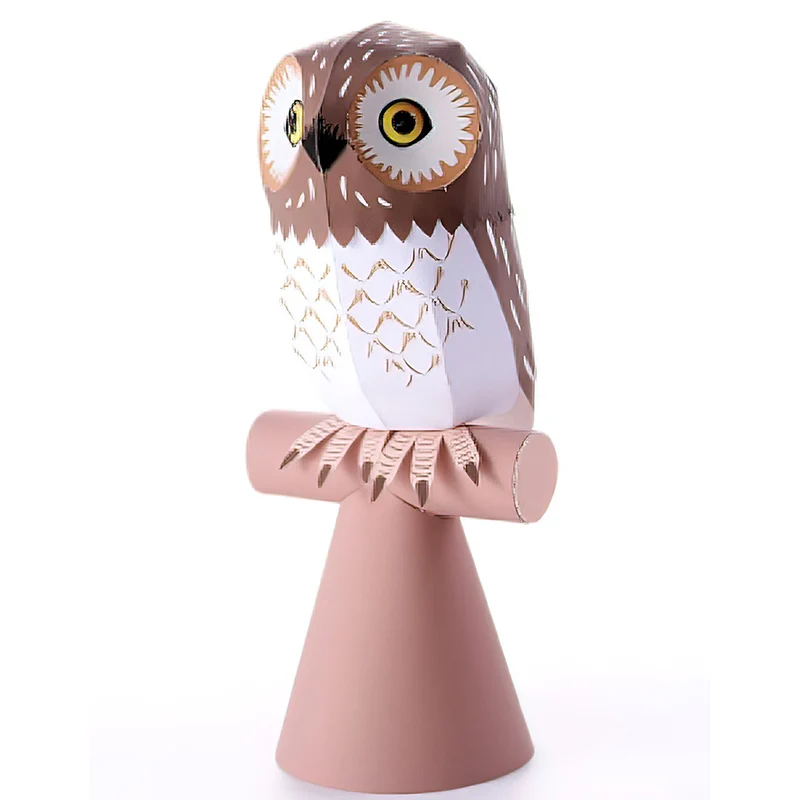 Art Craft With Cardboard - Burung hantu kecil Origami seni Mini