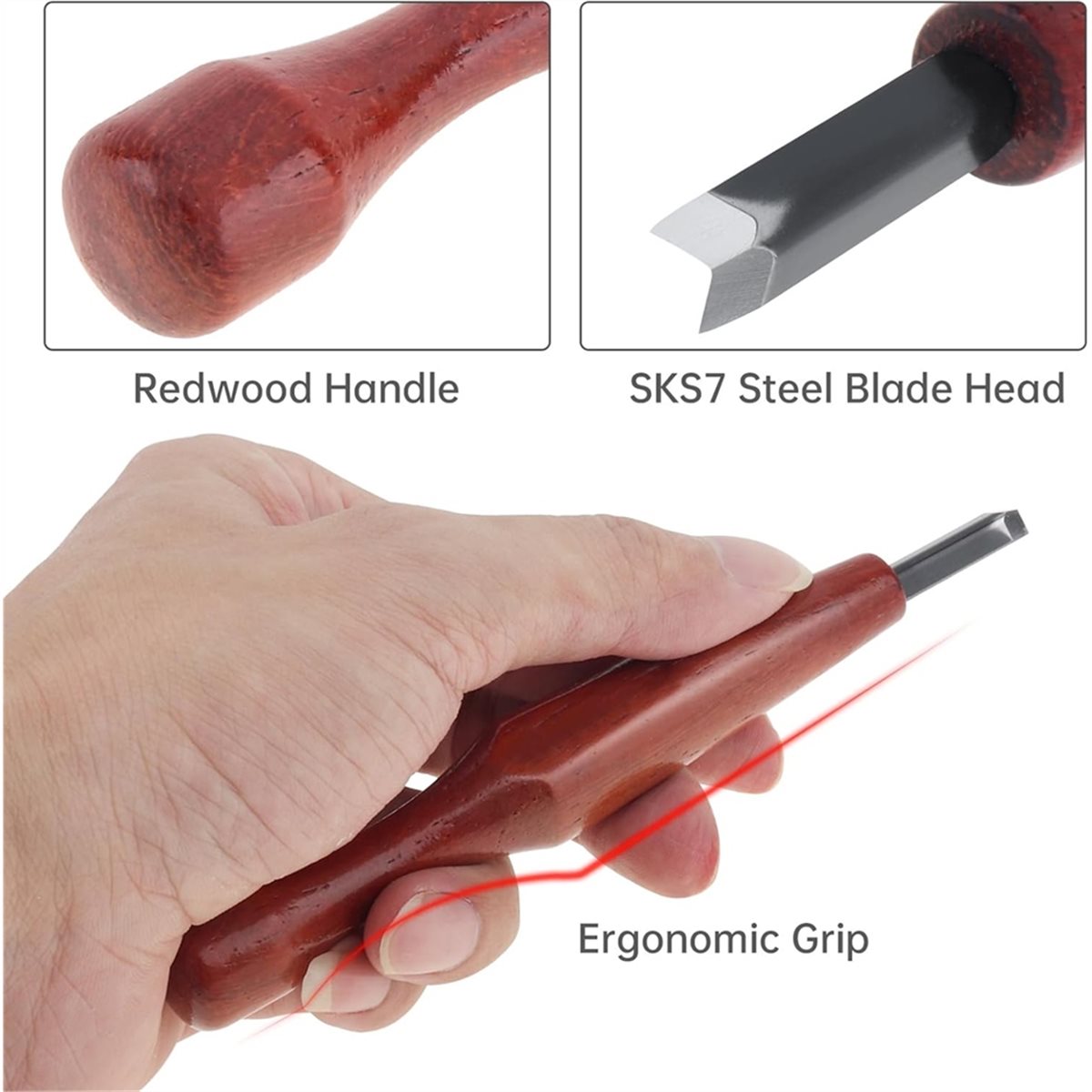 A89X 5 Buah Set Alat Ukir Lino - Linocut Carving Tool ulasan dan harga