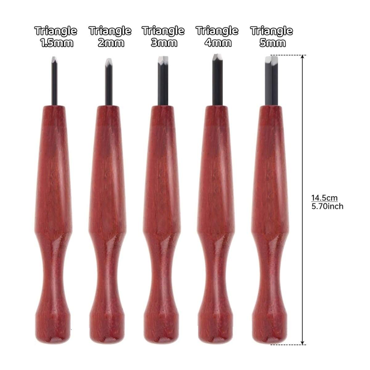 A89X 5 Buah Set Alat Ukir Lino - Linocut Carving Tool ulasan dan harga