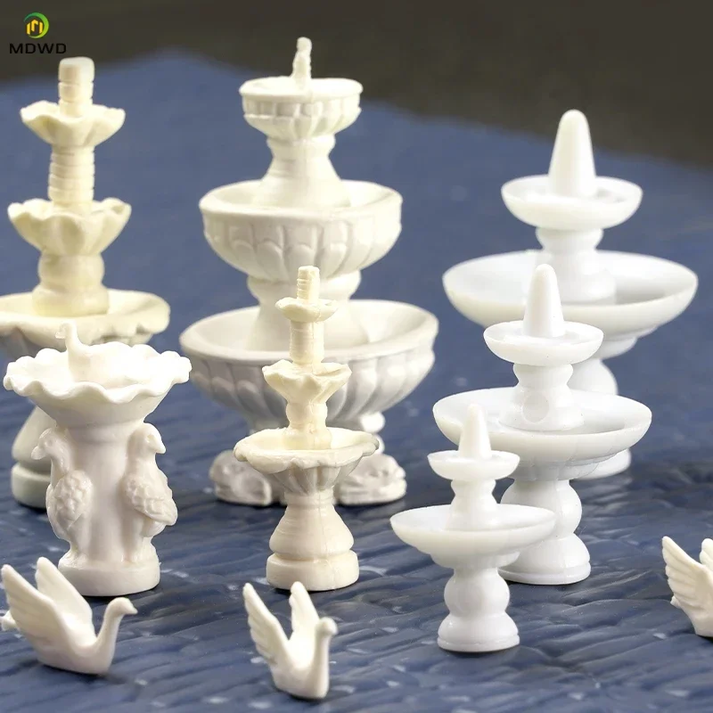 2 Buah Model Patung HO 1:87 Pa - Art And Craft Nature ulasan dan harga