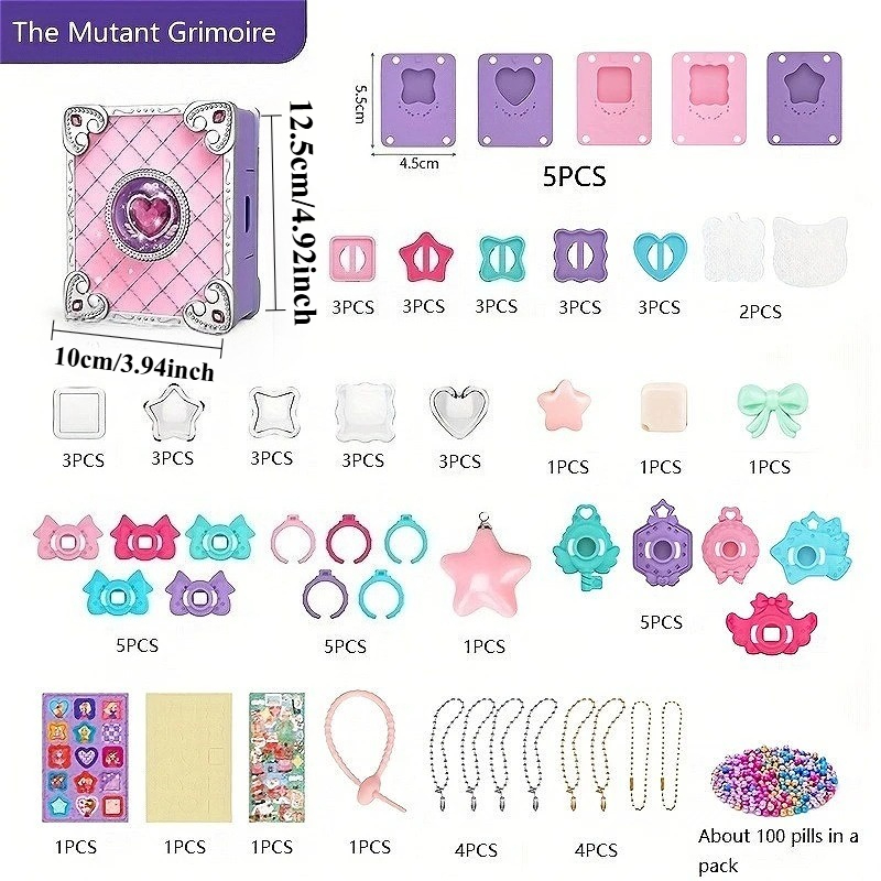Kit Pembuat Stiker 3D DIY Mesi - Art Craft Girl ulasan dan harga