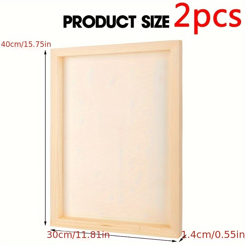 2 buah papan Panel kayu, papan - Acrylic Pour Paint ulasan dan harga
