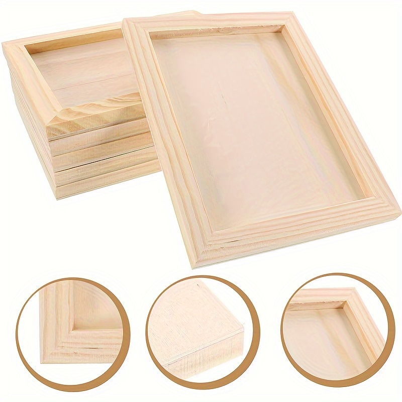 2 buah papan Panel kayu, papan - Acrylic Pour Paint ulasan dan harga