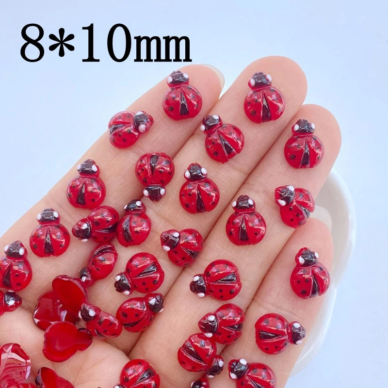 50 buah Aksesori seni kuku bar - Art Craft Ladybug ulasan dan harga