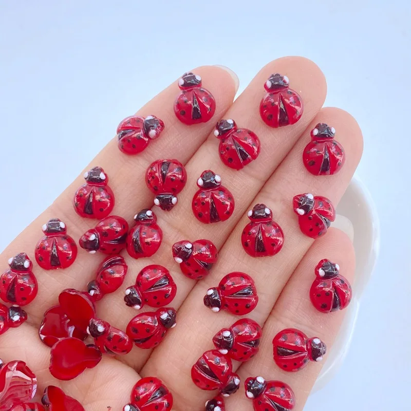 50 buah Aksesori seni kuku bar - Art Craft Ladybug ulasan dan harga
