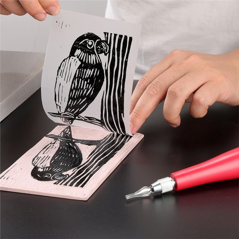 【ORNAMENT】Alat Pemotong Linocu - Linocut Carving Tool ulasan dan harga