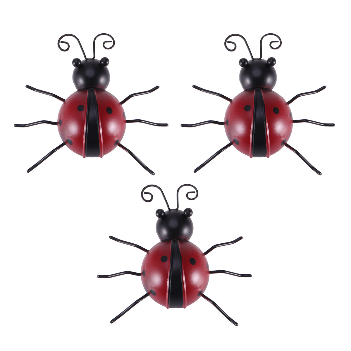 3 Buah Dekorasi Gantung Besi S - Art Craft Ladybug ulasan dan harga