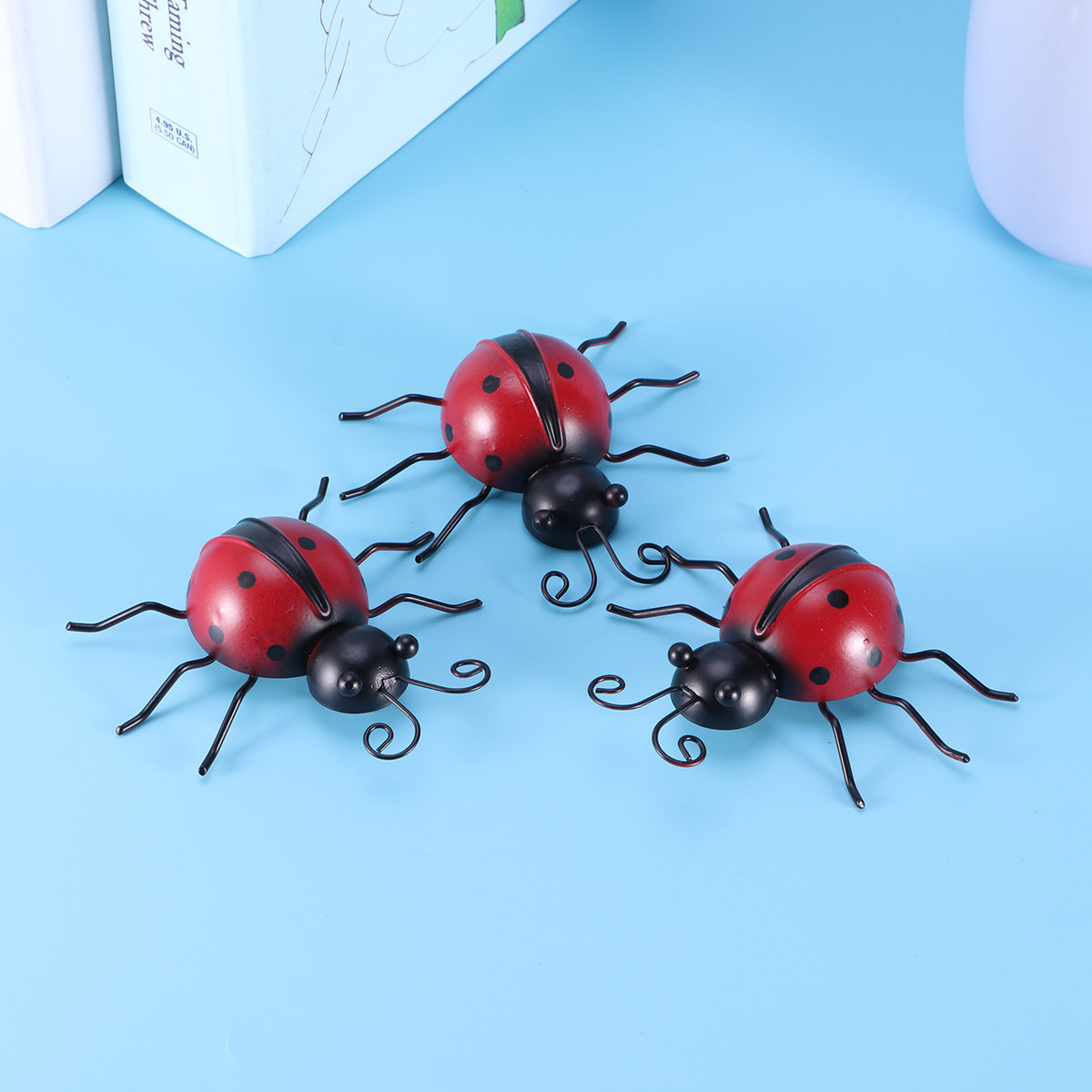 3 Buah Dekorasi Gantung Besi S - Art Craft Ladybug ulasan dan harga