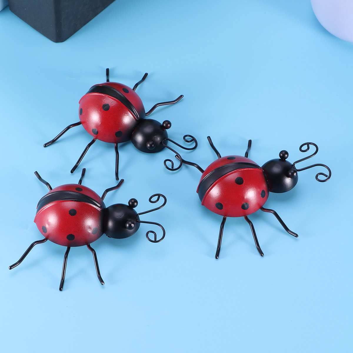 3 Buah Dekorasi Gantung Besi S - Art Craft Ladybug ulasan dan harga