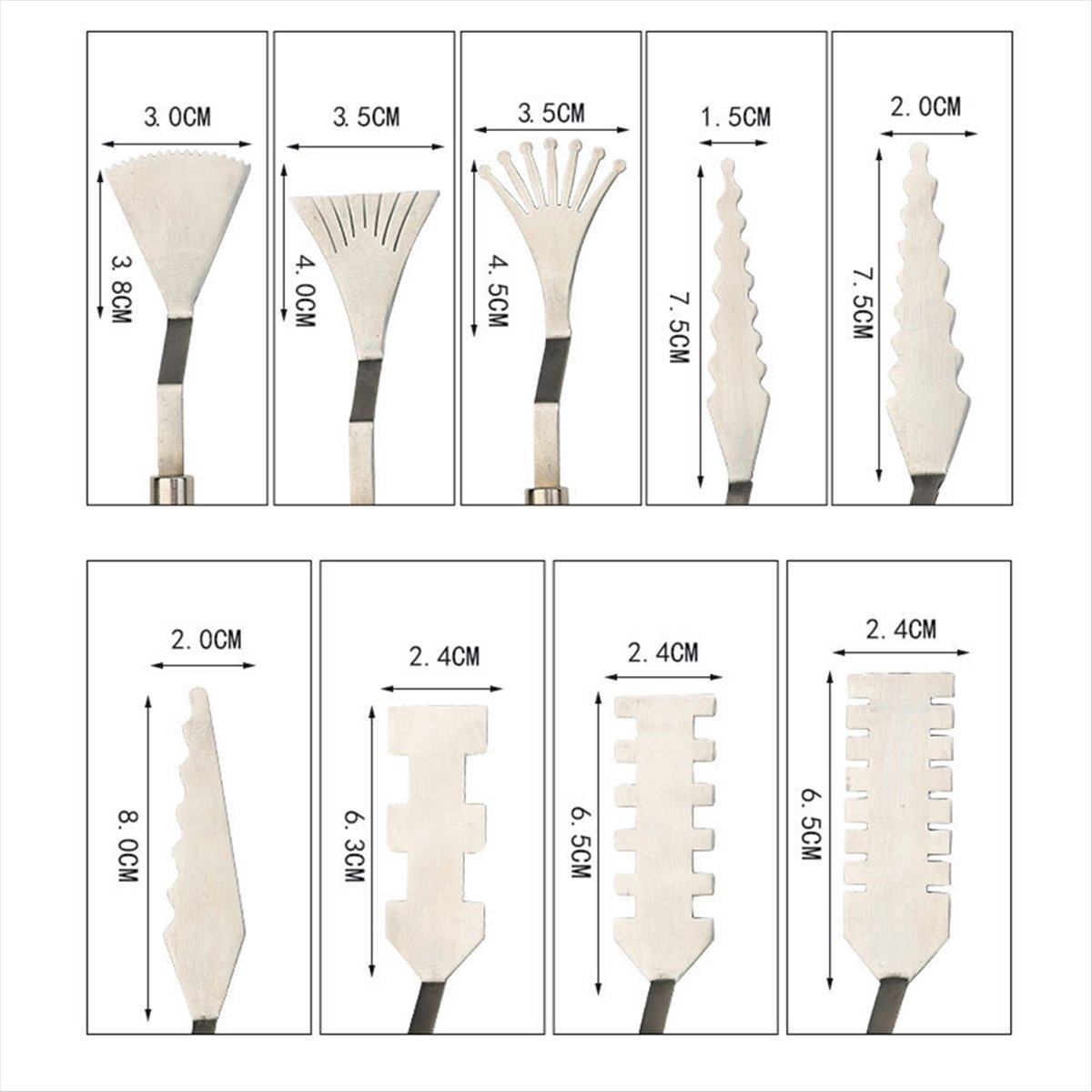 Set Spatula Pisau Palet Profes - Painting Knife Palette ulasan dan harga