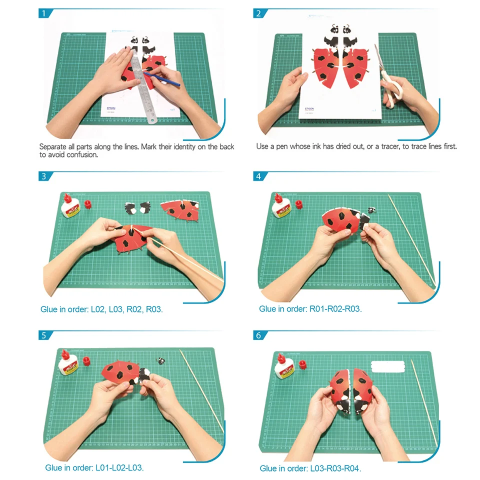 Ladybug mainan kerajinan tanga - Art Craft Ladybug ulasan dan harga