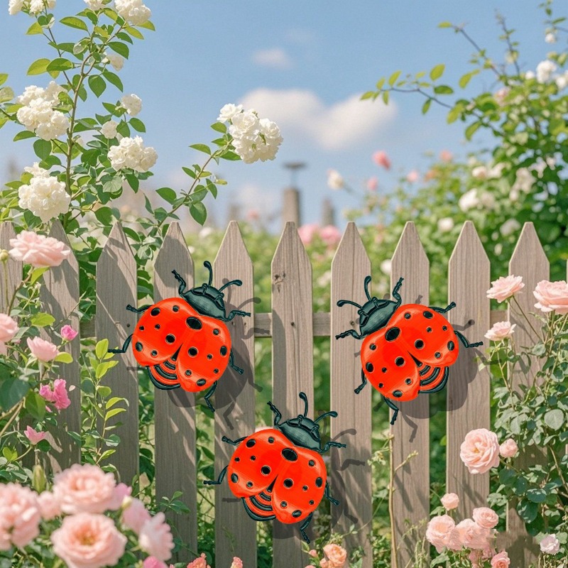3 Buah Kerajinan Besi Kupu-kup - Art Craft Ladybug ulasan dan harga