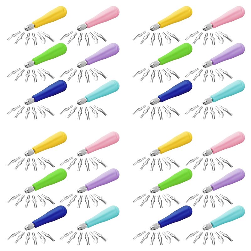 【HARI TERIMA KASIH】24 Paket Pe - Linocut Carving Tool ulasan dan harga