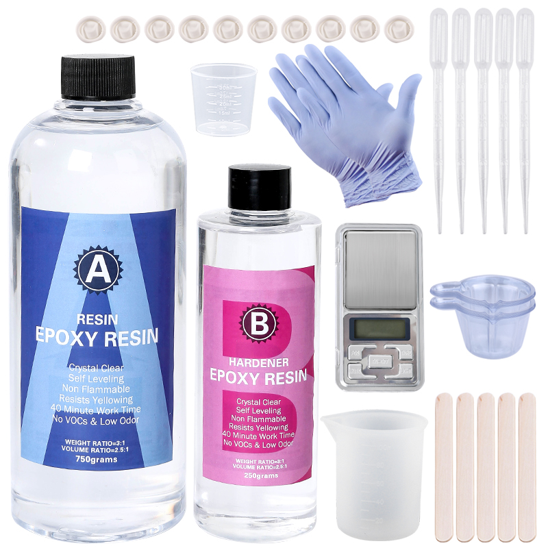 Kit Epoxy Resin kristal bening - Art Craft Easy ulasan dan harga