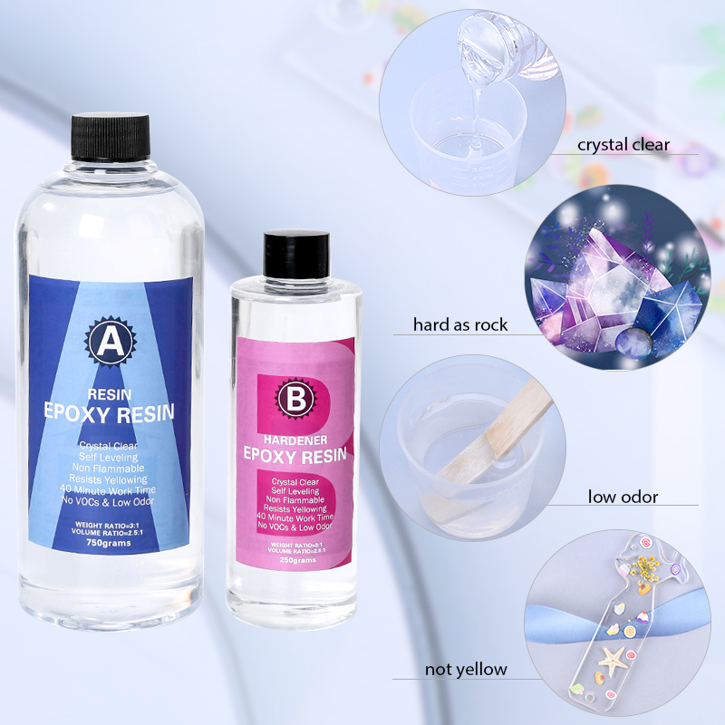 Kit Epoxy Resin kristal bening - Art Craft Easy ulasan dan harga