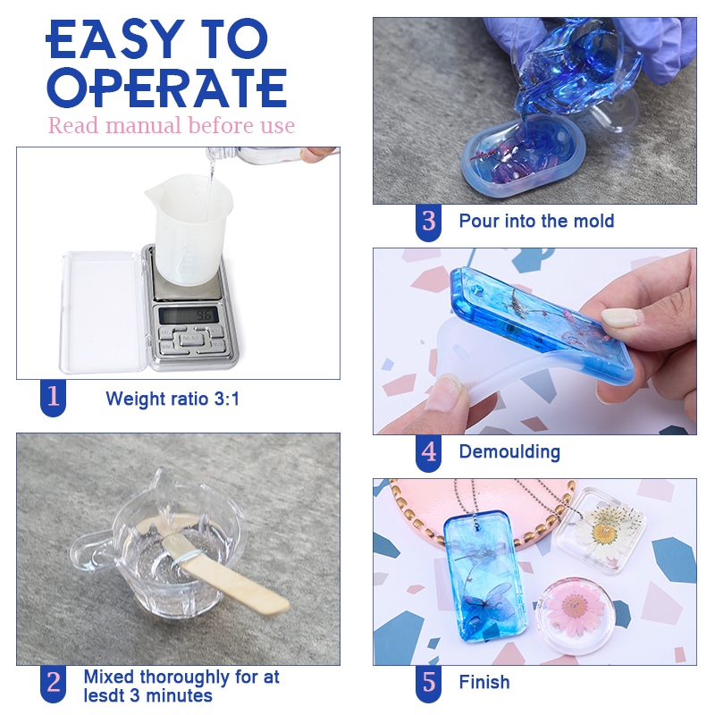 Kit Epoxy Resin kristal bening - Art Craft Easy ulasan dan harga