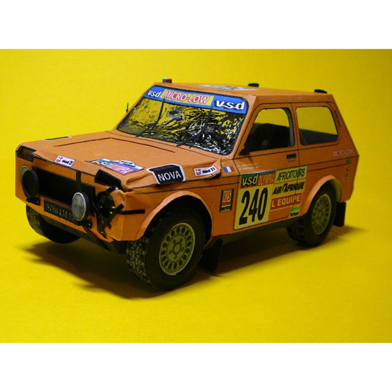 LADA NIVA 1985 1:32 Dakar Mobi - Art Craft With Cardboard ulasan dan harga