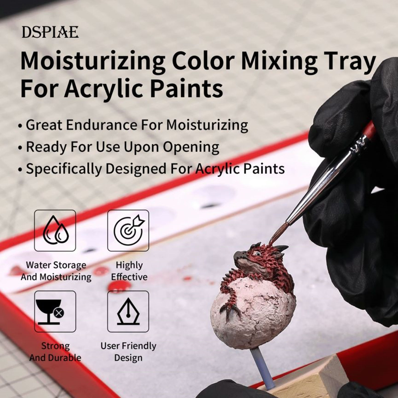 DSPIAE MP-01 PRO Baki Pencampu - Acrylic Pour Paint ulasan dan harga