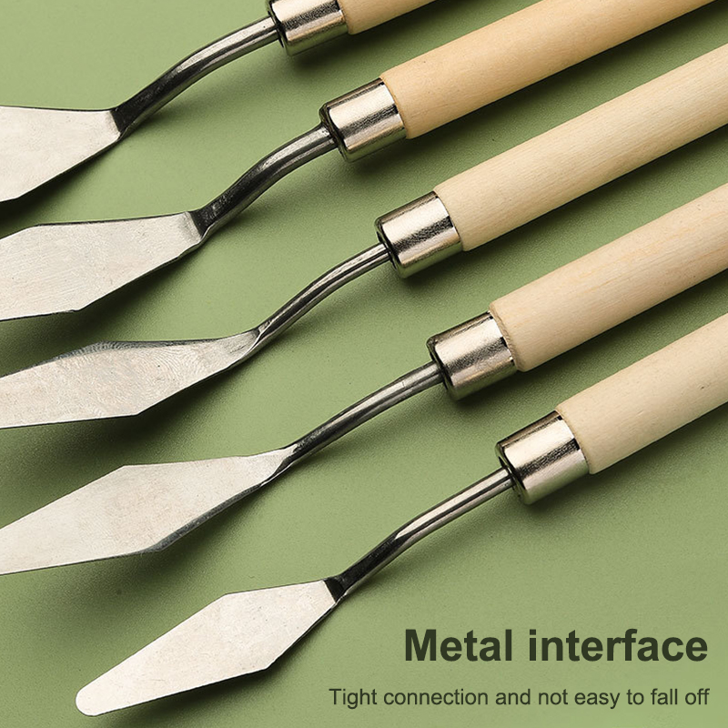【Happy】7 Buah/Set Pisau Lukisa - Painting Knife Palette ulasan dan harga