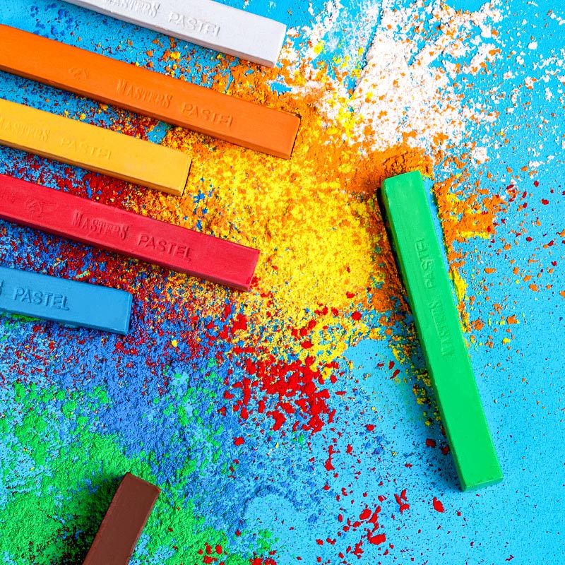 12/24/36/48 warna lembut Maste - Chalk Pastel Set ulasan dan harga