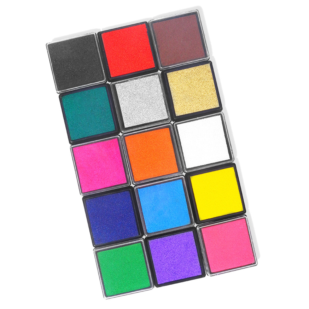 1Set 15 Warna - Tinta Jari yan - Art Craft Easy ulasan dan harga
