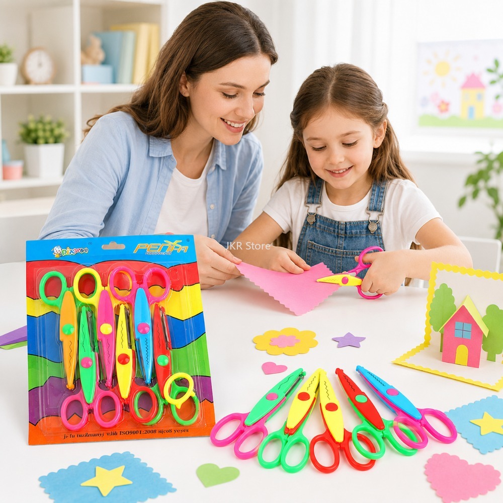 Gunting Bergelombang Dekoratif - Art Craft Using Paper ulasan dan harga