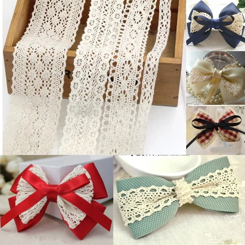 Pita Hiasan Renda Katun Putih  - Art Craft Girl ulasan dan harga