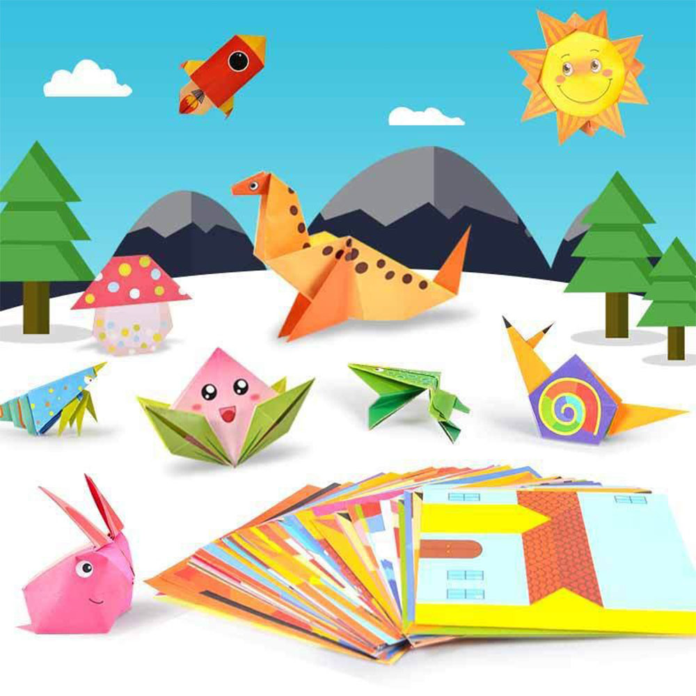 Kit Origami 30/108 Lembar Kert - Art And Craft Nature ulasan dan harga