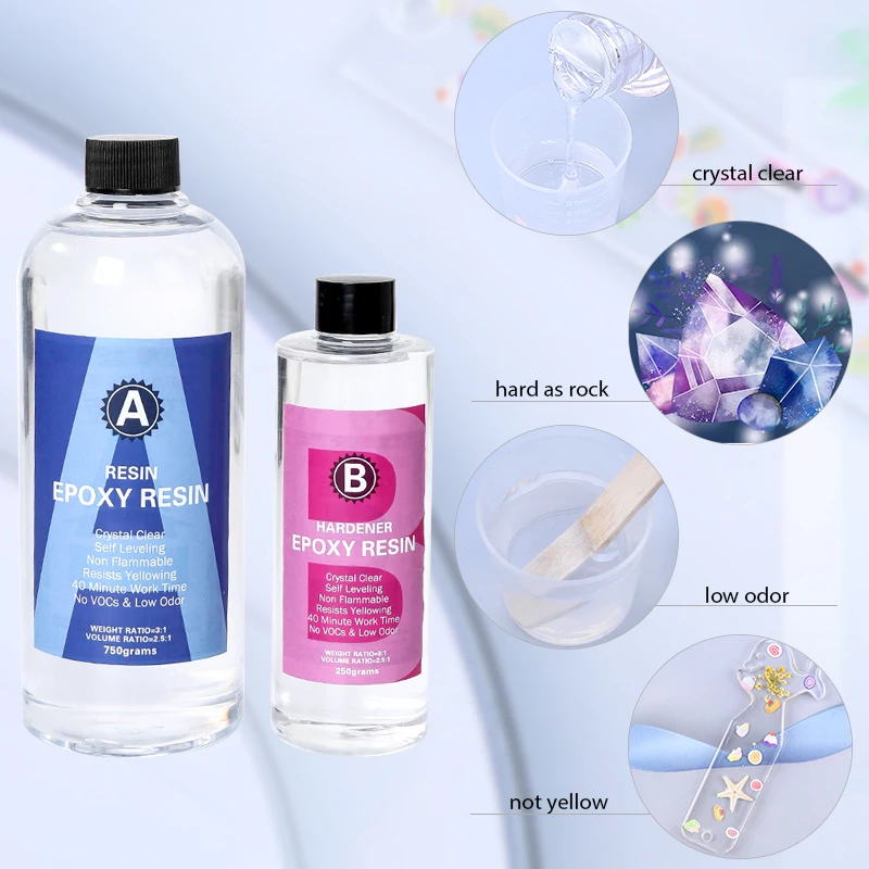 Kit Resin Epoksi Resin AB Penc - Art Craft Easy ulasan dan harga