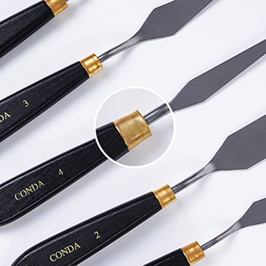 Pisau Palet Lukis Baja Tahan K - Painting Knife Palette ulasan dan harga