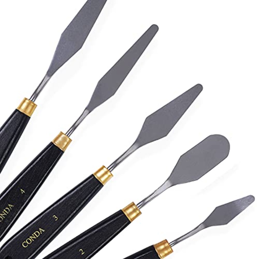 Pisau Palet Lukis Baja Tahan K - Painting Knife Palette ulasan dan harga