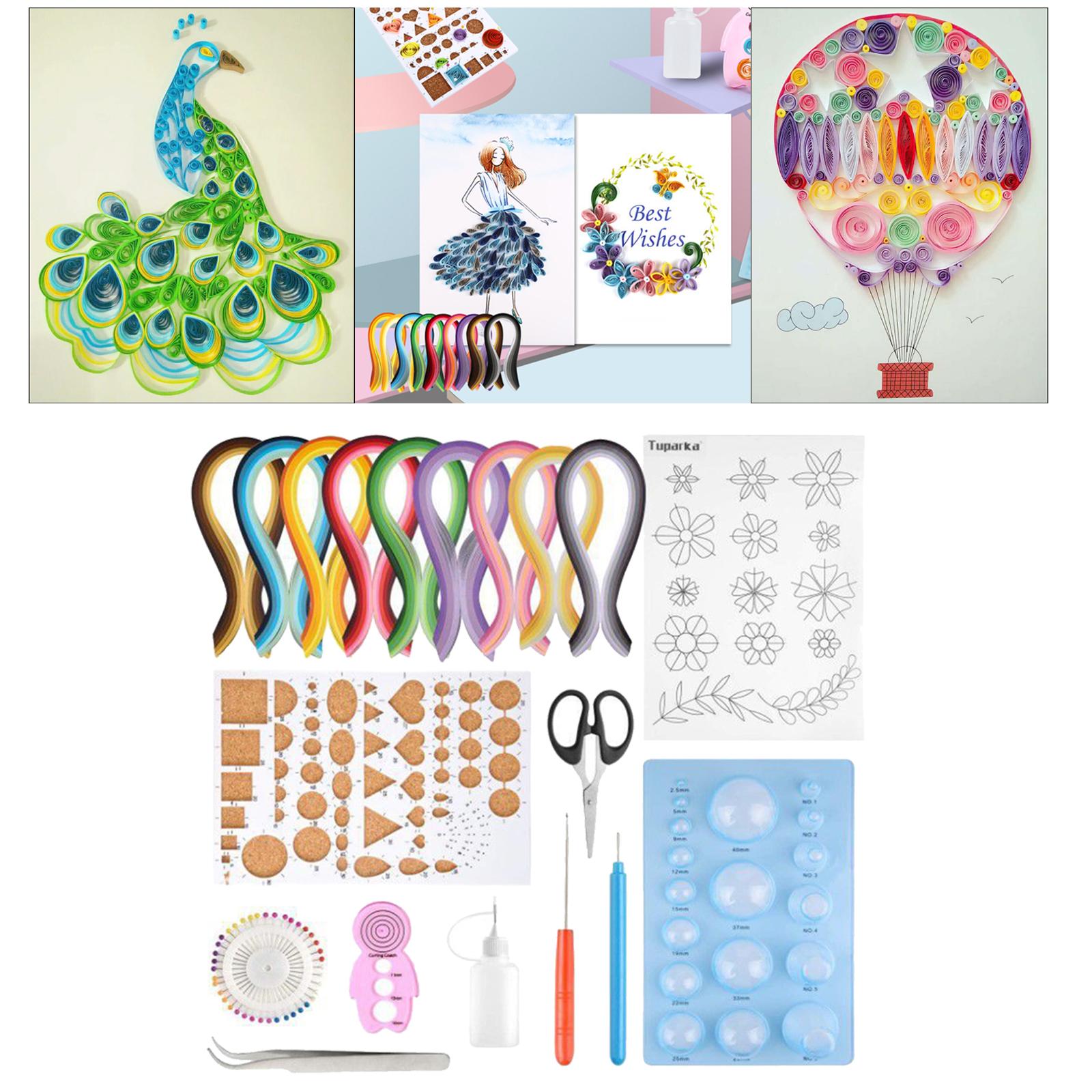 Alat Quilling Strip Kertas Gra - Quilling Paper Strips ulasan dan harga