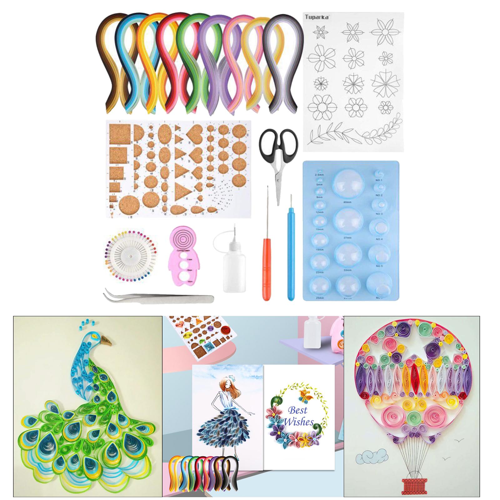 Alat Quilling Strip Kertas Gra - Quilling Paper Strips ulasan dan harga